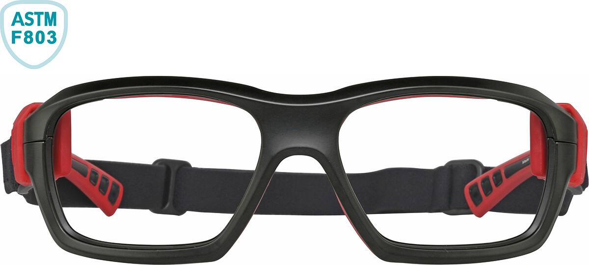 Sport Goggles Foam Padded and adjustable strap Red frame dbc-g819-red